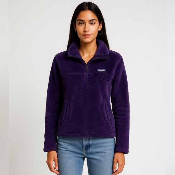 Patagonia Sweaters - Patagonia Re Tool Snap T Pullover Fleece Sweater In Purple Size XS